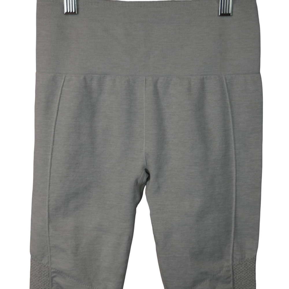 Fabletics NWT Gray Sync High Waisted Perforated 7… - image 6